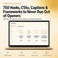 Ultimate Viral Hook Vault — 500+ TikTok & Instagram Reels Hooks
