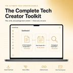 The Ultimate Tech Creator Bundle — 3 Tech Tools in One (300+ Prompts)