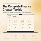 The Ultimate Finance Creator Bundle — 3 Finance Tools in One (300+ Prompts)
