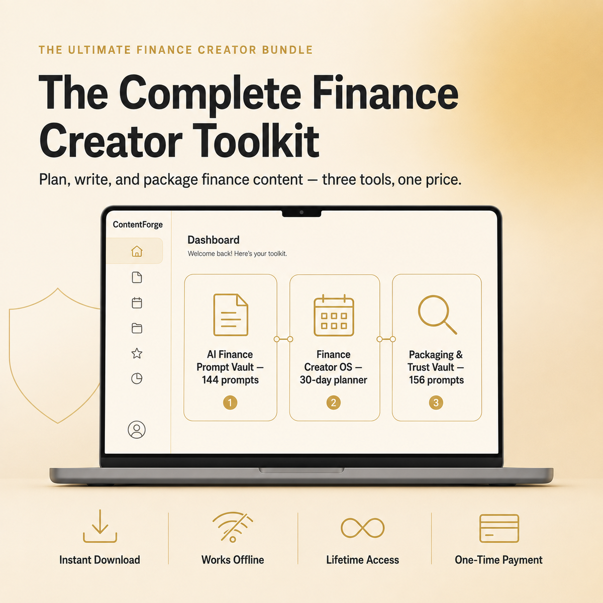 The Ultimate Finance Creator Bundle — 3 Finance Tools in One (300+ Prompts)