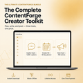 The Ultimate ContentForge Bundle — 3 Creator Tools in One Bundle