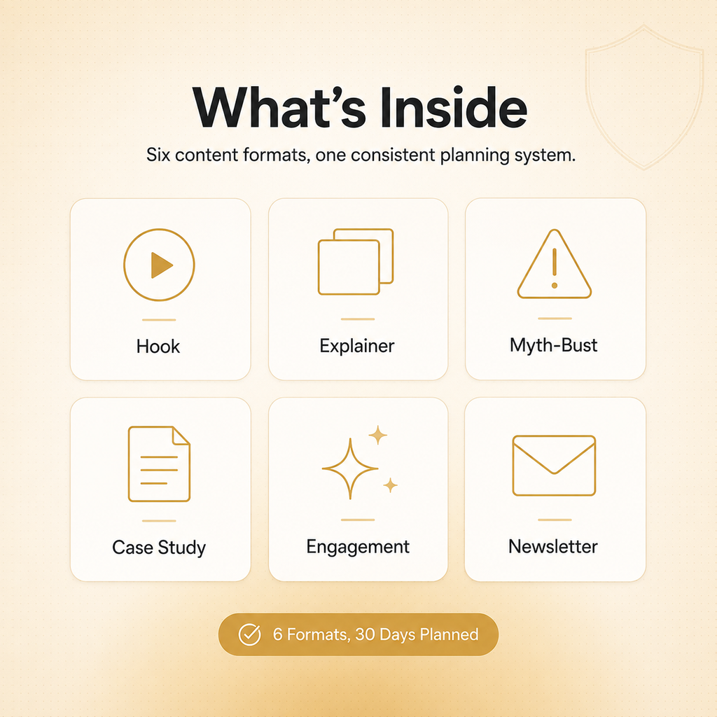 Finance Creator OS — 30-Day Planning System for Finance Content Creators