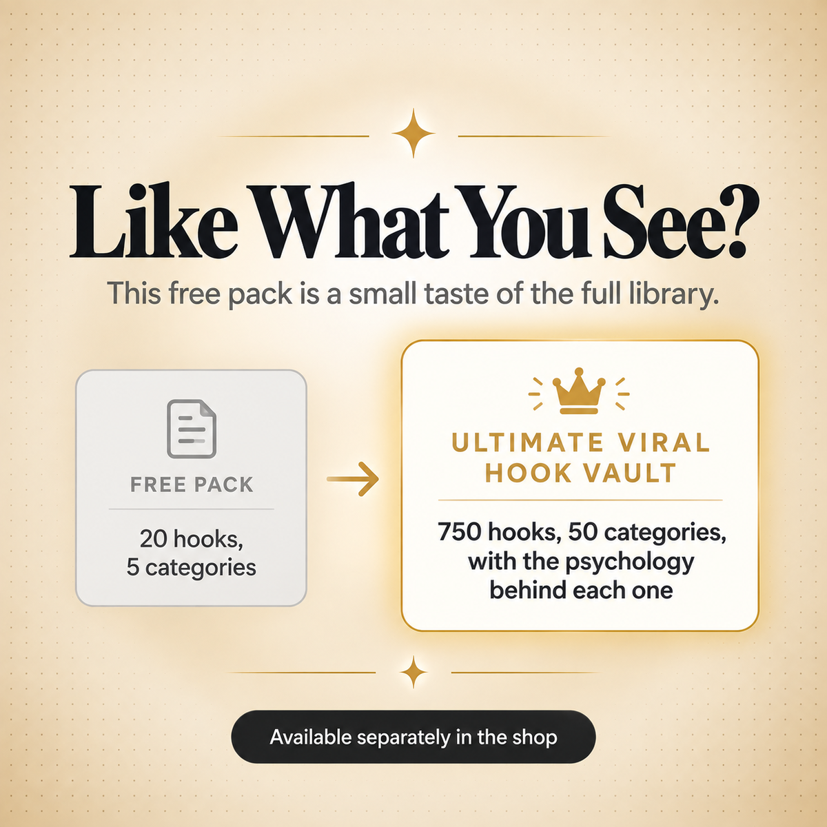 Free Creator Hook Pack — 20 Viral Hooks, Caption Starters & CTA Ideas