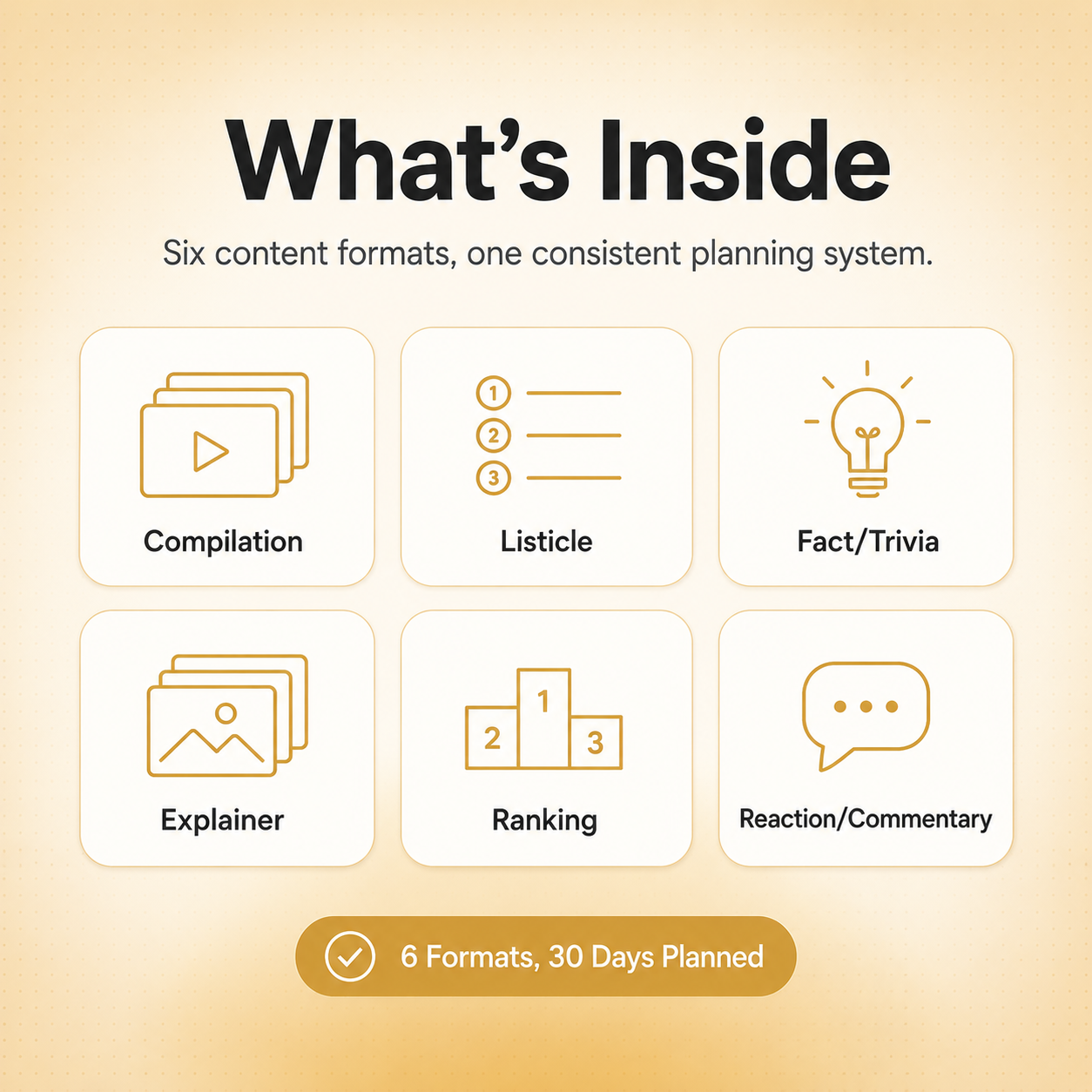 Faceless Creator OS — 30-Day Planning System for Faceless Content Creators