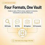 Ultimate Viral Hook Vault — 500+ TikTok & Instagram Reels Hooks