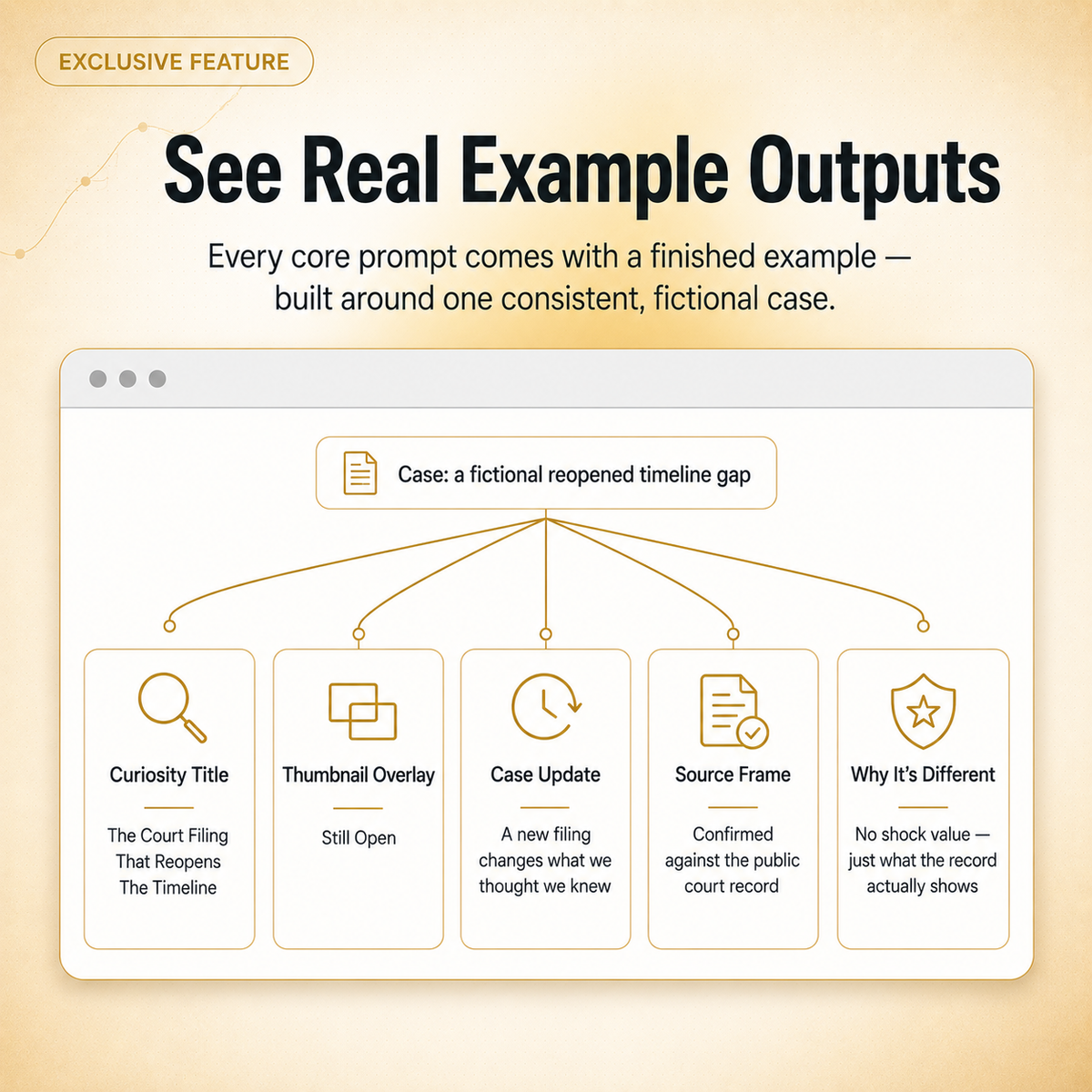 Story Packaging & Research Vault — 156 Prompts for Titles, Thumbnails & Verified Sourcing