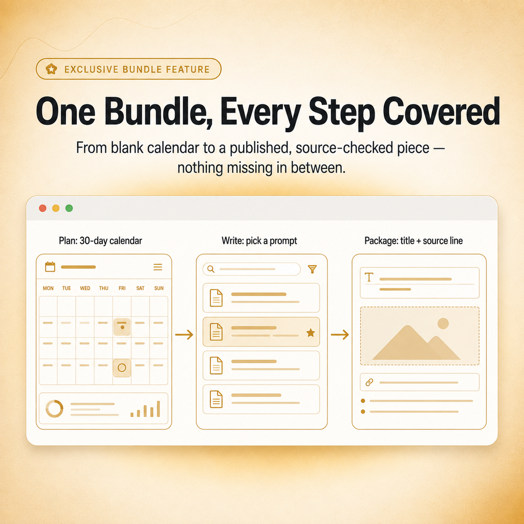 The Ultimate Storytelling Creator Bundle — 3 Story Tools in One (300+ Prompts)