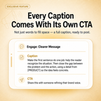 Caption Vault — 1500+ Instagram & TikTok Caption Templates for Creators