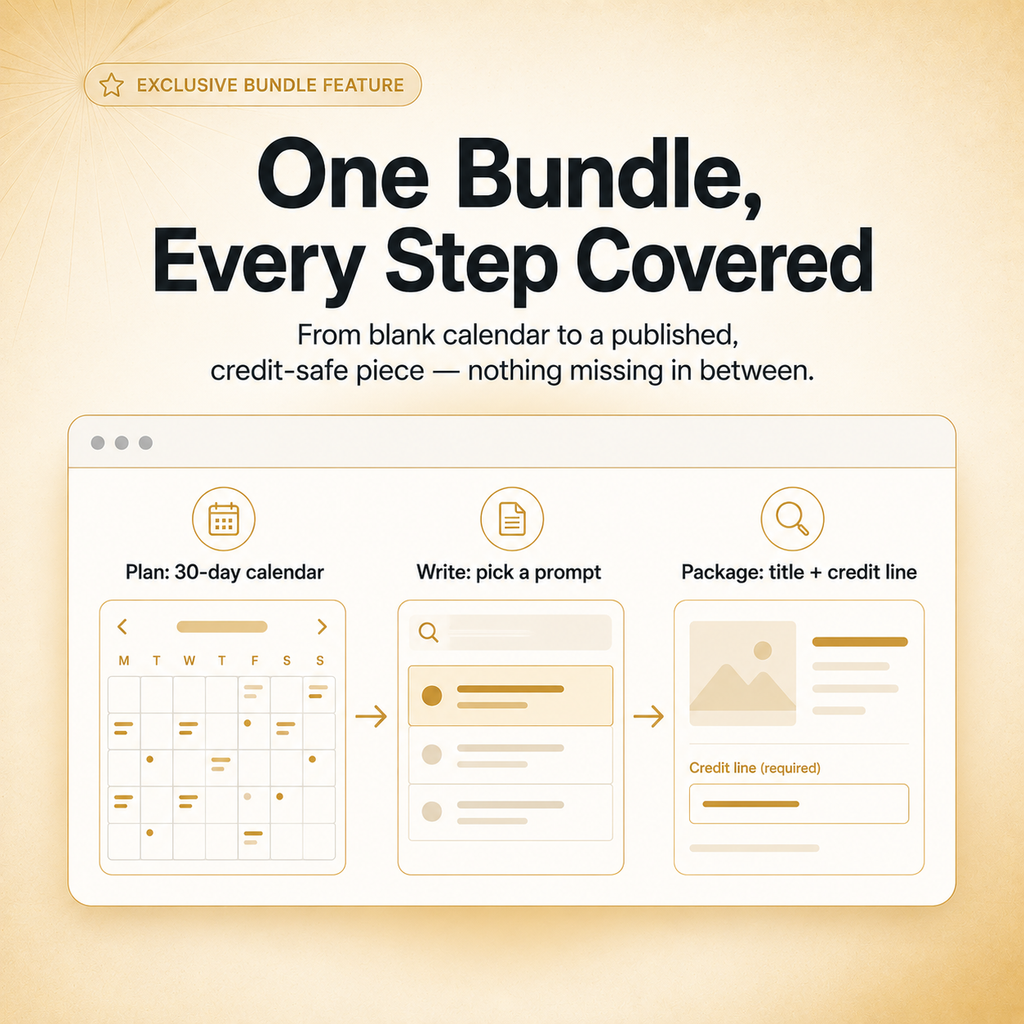 The Ultimate Faceless Creator Bundle — 3 Faceless Tools in One (300+ Prompts)