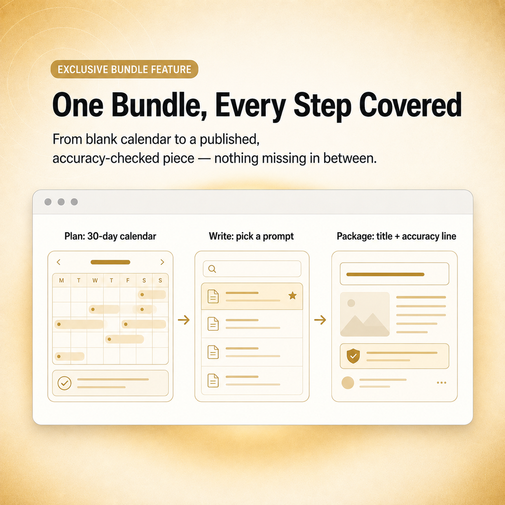 The Ultimate Tech Creator Bundle — 3 Tech Tools in One (300+ Prompts)