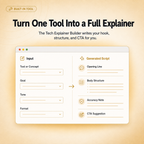 Tech Creator OS — 30-Day Planning System for AI & Tech Explainer Creators
