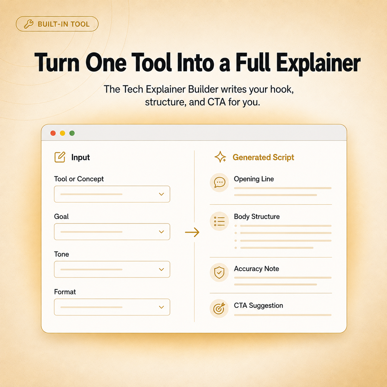 Tech Creator OS — 30-Day Planning System for AI & Tech Explainer Creators