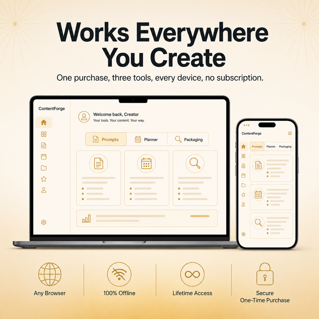 The Ultimate Faceless Creator Bundle — 3 Faceless Tools in One (300+ Prompts)