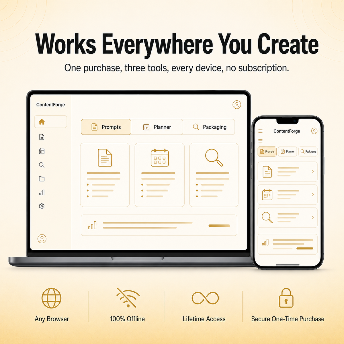 The Ultimate Tech Creator Bundle — 3 Tech Tools in One (300+ Prompts)