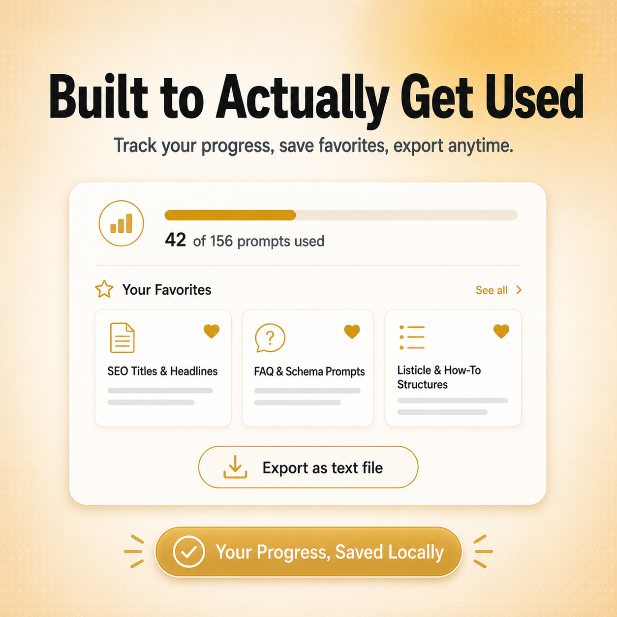 AI SEO & Blog Content Prompt Pack — 156 Prompts for Blog Posts, Titles, Meta Descriptions & More