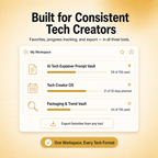 The Ultimate Tech Creator Bundle — 3 Tech Tools in One (300+ Prompts)