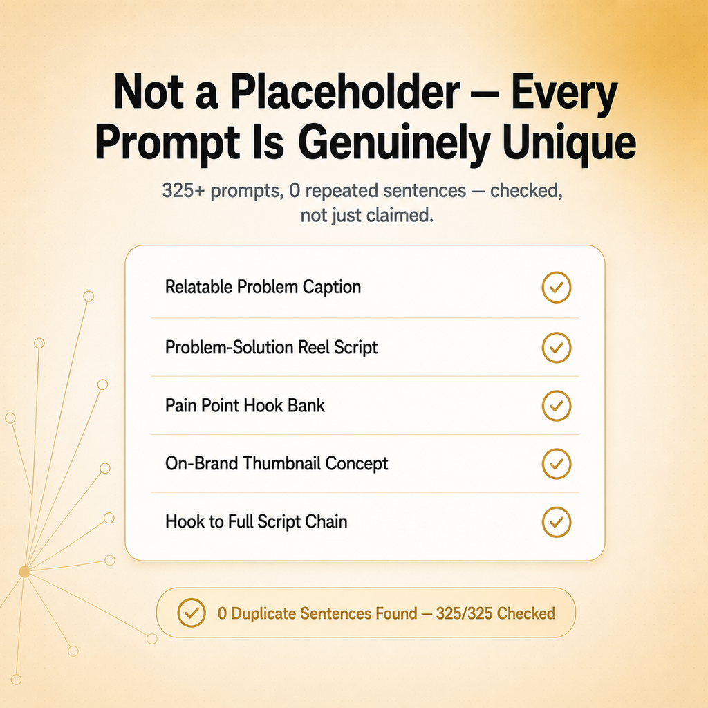 AI Prompt Vault — 325+ ChatGPT, Claude & Midjourney Prompts for Content Creators