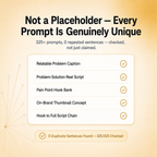 AI Prompt Vault — 325+ ChatGPT, Claude & Midjourney Prompts for Content Creators