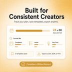 Faceless Creator OS — 30-Day Planning System for Faceless Content Creators