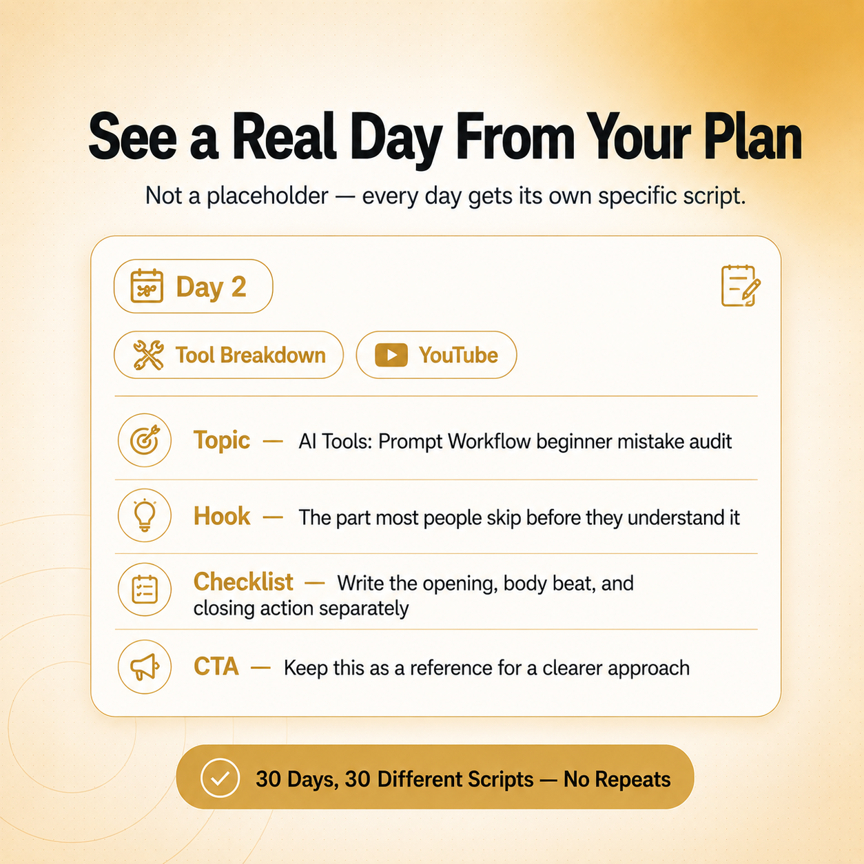Tech Creator OS — 30-Day Planning System for AI & Tech Explainer Creators