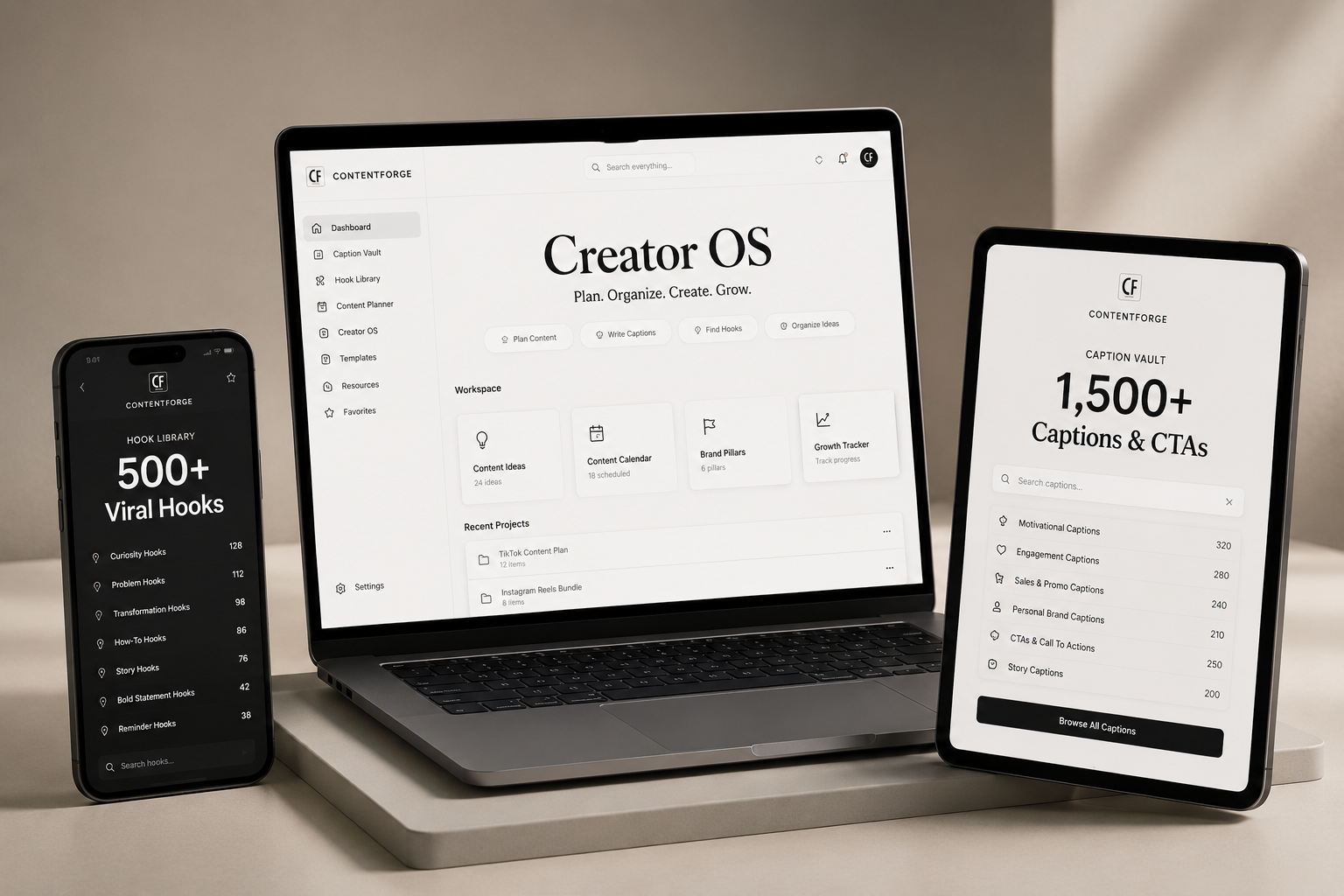The Ultimate ContentForge Bundle (All-in-One Creator Suite)