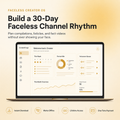 Faceless Creator OS — 30-Day Planning System for Faceless Content Creators